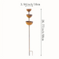 🐦 50% OFF NOW ! ⚡ 3-Tier Rustic Metal Bird Feeder & Drinker Stake – Stable Design, Weatherproof & Decorative Outdoor Style 🌿