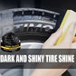 ✨ Tire wax – restores black gloss, blocks UV, repels dirt. Easy & quick!