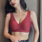 Women's Plus Size V-Neck Seamless Bras