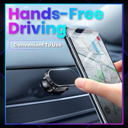 🏆 Last Day Special Price £9.99! 🚗Buy 1 Get 1 Free🎁Ultra‑Strong Magnetic Flexible Car Phone Holder, Hands‑Free Dashboard Mount