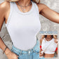 🔥Huge Sale & Massive Discounts🔥 Women's Ribbed Tank Top with Shelf Bra