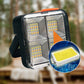 🏆 Last Day Special Price £12.99! 💡Portable Solar Work Light with 4 Lighting Modes🏕️