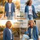💐New arrival 50% OFF!🍊Women's Classic Button Front Denim Jacket