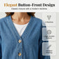 💐New arrival 50% OFF!🍊Women's Classic Button Front Denim Jacket