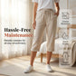 ⏳SUMMER HOT SALE⏰Women's Casual Cotton Linen Capris