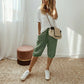 ⏳SUMMER HOT SALE⏰Women's Casual Cotton Linen Capris
