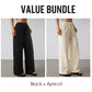 🔥SUMMER HOT SALE🔥 Women's Striped Drawstring Wide-Leg Pants – Lightweight, Breathable & Adjustable Waist For Casual Chic ✨🍃