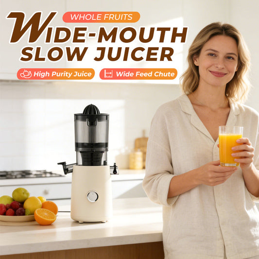 Limited Time Offer ⏰✨Wide-Mouth Slow Juicer for Whole Fruits