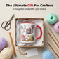 ☕ 50% OFF NOW ! ⚡ Crochet & Knitting Themed Ceramic Coffee Mug – Cute Design, Smooth Ceramic & Comfortable Grip 🧶