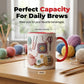 ☕ 50% OFF NOW ! ⚡ Crochet & Knitting Themed Ceramic Coffee Mug – Cute Design, Smooth Ceramic & Comfortable Grip 🧶