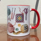 ☕ 50% OFF NOW ! ⚡ Crochet & Knitting Themed Ceramic Coffee Mug – Cute Design, Smooth Ceramic & Comfortable Grip 🧶