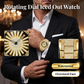 ⌚ Men's Iced-Out Watch with Rotating Dial – Sparkling Crystals, Precise Quartz & Butterfly Clasp