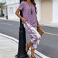 💐Limited-time 50% off⏰Casual Round Neck Layered Tunic Top & Wide Leg Pants Set👚👖