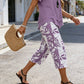 💐Limited-time 50% off⏰Casual Round Neck Layered Tunic Top & Wide Leg Pants Set👚👖