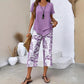 💐Limited-time 50% off⏰Casual Round Neck Layered Tunic Top & Wide Leg Pants Set👚👖