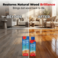 💐 Last Day Special Price £9.78 ! 🔥Buy 2 Get 1 Free🎁Gloss Wood Floor Polish – Instant Mirror Shine ✨🪵【Limited Offer】