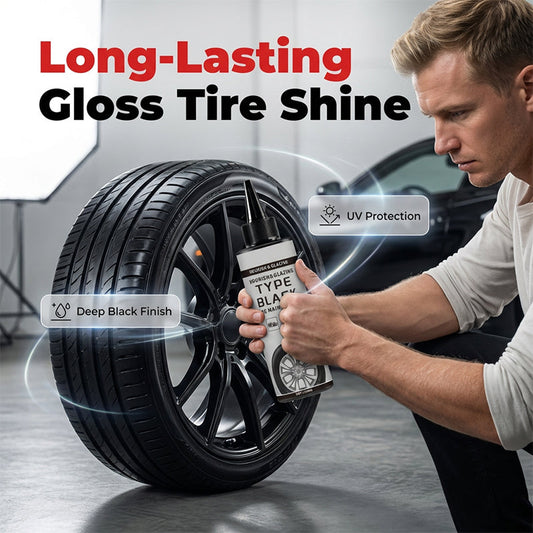🏆 Last Day Special Price £11.99 ! 🌟Buy 1 Get 1 Free 🚗Tire & Trim Restorer Shine