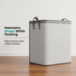 🛍️ Final 3 hours Special Price £9.77! 🏆 Large Collapsible Storage Bag with Handles – Spacious Capacity, Foldable Design & Sturdy Carry Handles 📦
