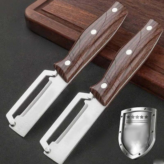 🏆 Last Day Special Price £9.99 !  🎉 BUY 1 GET 1 FREE 🎁 Multi-Functional Peelers for Kitchen