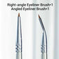 Angled Makeup Eyeliner Brush