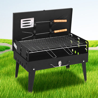 🍢 LIMITED-TIME 50% OFF! ✨ Portable Folding Charcoal Grill – Stainless Steel, Quick Setup, Easy Clean 🍃