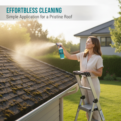 🏆 Last Day Special Price £9.99 ! 🤩Buy 2 Get 1 Free!🌧️Multi-Surface Roof Moss & Algae Cleaner Spray 🏠✨