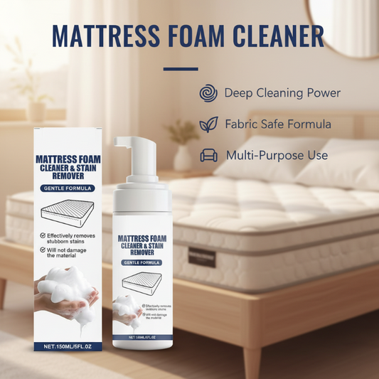 🏆 Last Day Special Price £9.99 ! 🔥Buy 2 Get 1 Free🎁Multi-Surface Mattress Foam Cleaner