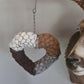 Heart-Shaped Hanging Bird Nester Ornament
