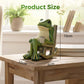 🐸 50% OFF NOW ! ⚡ Solar Frog Rocking Chair Ornament – Solar‑Powered Auto‑Lighting, Weather‑Resistant Resin & Whimsical Garden Decor Design ✨