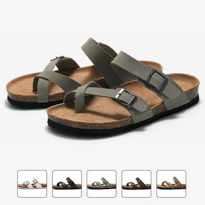 🥿SUMMER HOT SALE💐50K+ SOLD!💥50% OFF! 🔥Fashionable Comfy Cork Footbed Slippers