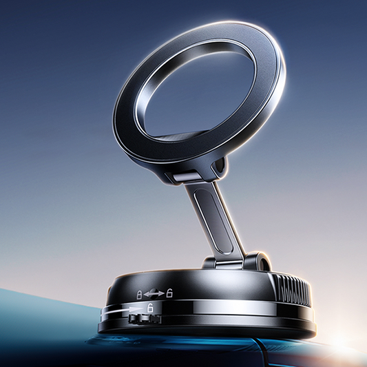 📱 51% OFF NOW ! ⚡ Vacuum Suction Magnetic Car Phone Mount – Strong Adsorption, Stable Fixing & Universal Car Use Design 🚗