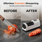 🔪 50% OFF NOW ! ⚡ 3-Stage Electric & Manual Knife Sharpener – Fast Polishing, Dual Mode & Labor-Saving Kitchen Design ✨