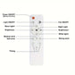 ⏳ LAST DAY SALE 50% OFF 🔥 40W LED Ceiling Fan Light – 20.5” Ultra-Quiet with Remote 🎯 | E27 + FREE B22 Adapter 🔌 | For Bedroom 😴, Kitchen 👩‍🍳 & Garage 🛠️ – UK Ready! 🇬🇧