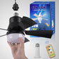 ⏳ LAST DAY SALE 50% OFF 🔥 40W LED Ceiling Fan Light – 20.5” Ultra-Quiet with Remote 🎯 | E27 + FREE B22 Adapter 🔌 | For Bedroom 😴, Kitchen 👩‍🍳 & Garage 🛠️ – UK Ready! 🇬🇧