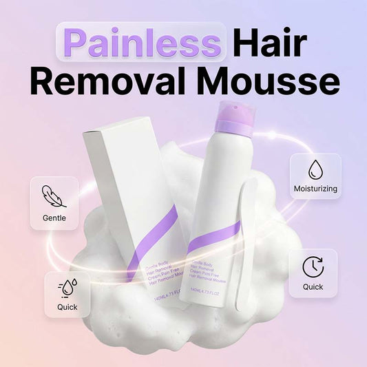 🏆 Last Day Special Price £9.99! 🔥Buy 2 Get 1 Free💖Gentle & Painless Hair Removal Cream Duo for Sensitive Skin, Say Goodbye To Unwanted Hair Without Pain👋