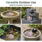 🐦 Last Day Special Price £9.99 ! 🔥Buy 2 Get 1 Free🎁 Universal Fit Bird Bath Purifier – 99.9% Pure Copper, Algae-Inhibiting & Chemical-Free Water Cleaning Design 🌿