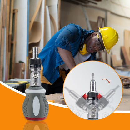 🔥Limited Time Promotion 50% OFF🔥Versatile 8-in-1 Magnetic Ratcheting Screwdriver Bit Kit
