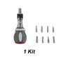 🔥Limited Time Promotion 50% OFF🔥Versatile 8-in-1 Magnetic Ratcheting Screwdriver Bit Kit