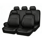 🏆 50% OFF NOW ! 🚗 9-Piece Universal Fit Leather Car Seat Cover Set