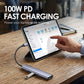 💻 50% OFF NOW ! ⚡ Portable 5-in-1 USB-C Hub with 4K HDMI Output – Ultra Slim, Plug & Play & Stable High-Speed Transmission Design ⚡