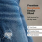 👖 LIMITED-TIME 50% OFF! 🌿Women's Fashionable Slim-Fit Distressed Jeans
