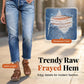 👖 LIMITED-TIME 50% OFF! 🌿Women's Fashionable Slim-Fit Distressed Jeans