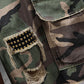 🎁2026 New Arrivals 50% OFF💥Men's Studded Camo Cargo Shorts – Distressed, Multi-Pocket & Elastic Waist – Rugged Streetwear Cargo Shorts 🛹