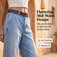 🎁2026 New Arrivals 50% OFF💥  Women's High Waisted Cropped Barrel Jeans