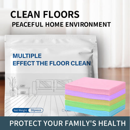 ☀️UK Summer Special: Buy 5, Get 5 Free✨30-Pieces Multi-Effect Floor Cleaning Sheets