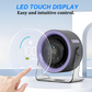 ❄️50% OFF NOW⚡ 2026 Desk Fan – USB Rechargeable with LED Display – 5-Speed Quiet Cooling, Real-Time LED Screen & Long-Lasting Battery 🌬️