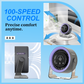 ❄️50% OFF NOW⚡ 2026 Desk Fan – USB Rechargeable with LED Display – 5-Speed Quiet Cooling, Real-Time LED Screen & Long-Lasting Battery 🌬️