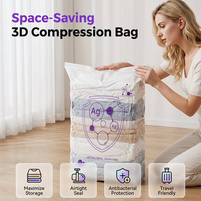 🏆 Last Day Special Price £8.77 ! 🧳Buy 2 Get 1 Free✨Vacuum Storage Bags for Home Use