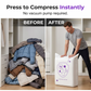 🏆 Last Day Special Price £8.77 ! 🧳Buy 2 Get 1 Free✨Vacuum Storage Bags for Home Use