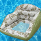 🏊 50% OFF NOW! ⏰ U-Shaped Water Inflatable Pool Float – Comfortable headrest & durable vinyl – Perfect for lounging in pool, lake or beach – easy to inflate and store 🌊
